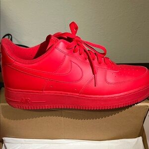 Nike Air Force 1s RED